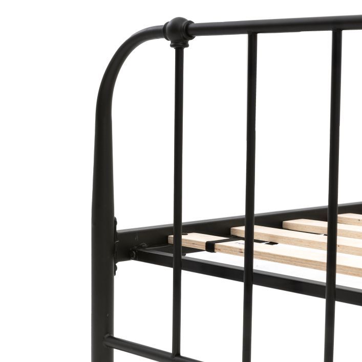 Salta Single Bed - Black