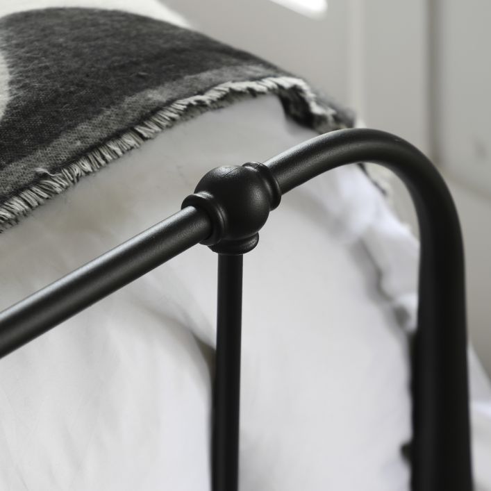 Salta Double Bed - Black
