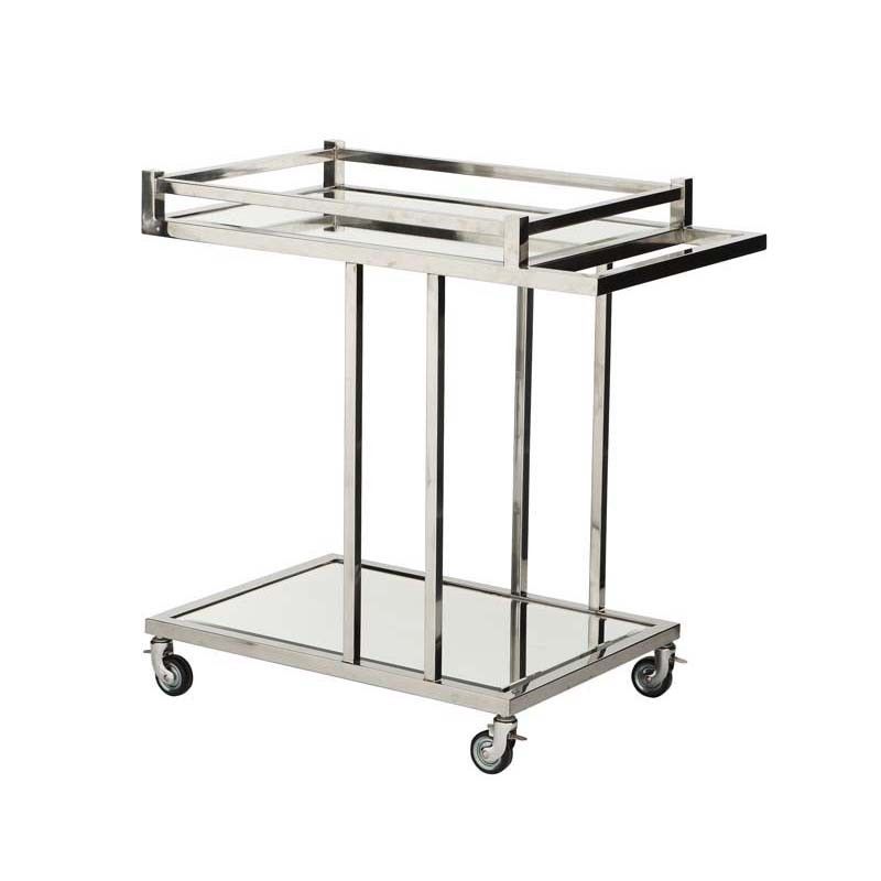 Eichholtz Beverly Hills Drinks Trolley - Silver