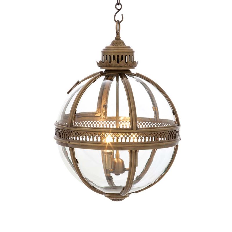 Eichholtz antique brass lamp