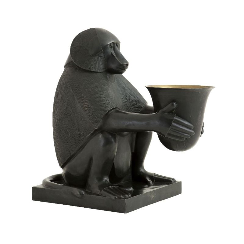 Art Deco Monkey Table Lamp