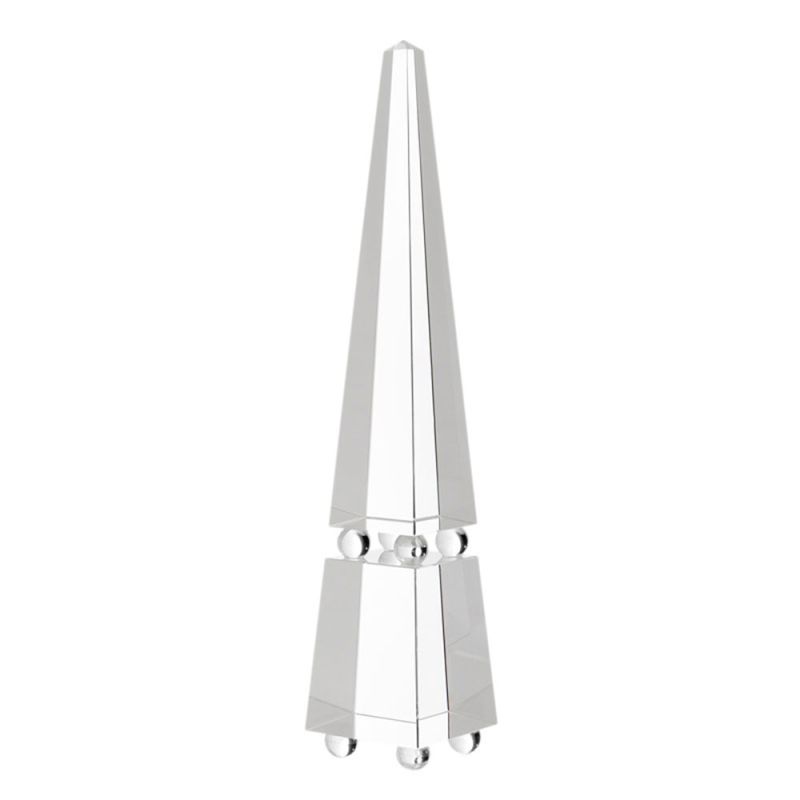 Clear obelisk bari crystal 