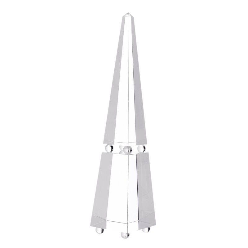 Clear obelisk bari crystal 