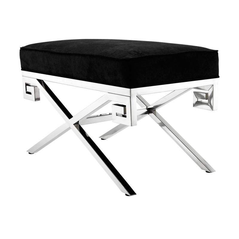 Okura stool - Silver