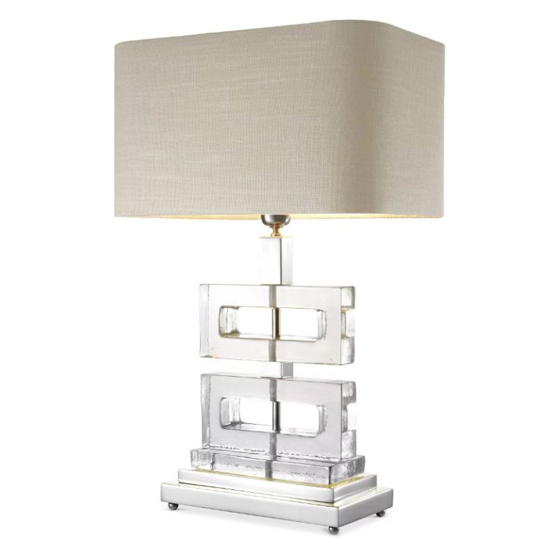 Umbria Table Lamp - Nickel