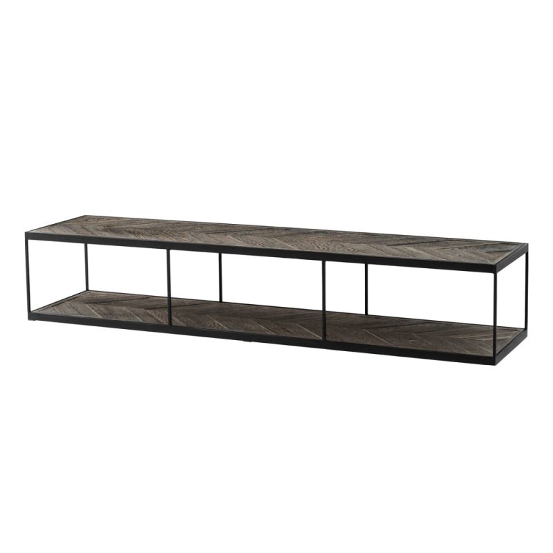 eichholtz brown rectangular coffee table 