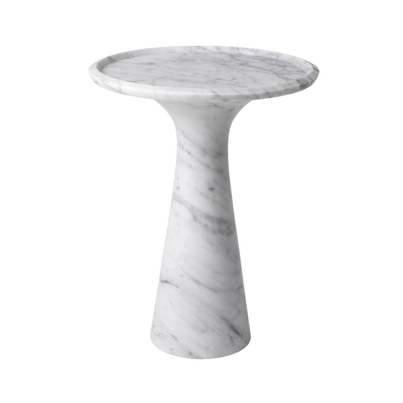 Eichholtz Pompano Side Table - Low - White