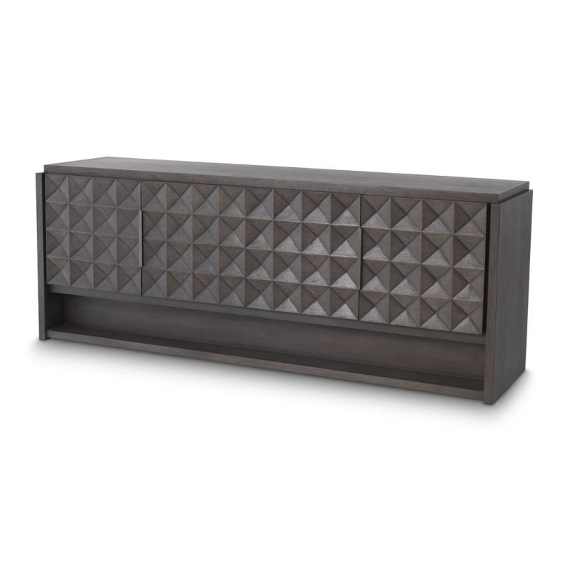 Luxury modern medium bronze finish dresser