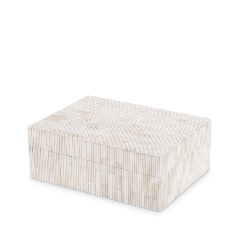 Stunning bone inlay storage box