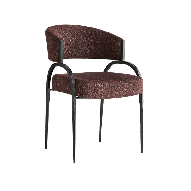 Bahati Chair - Bordeaux Chenille