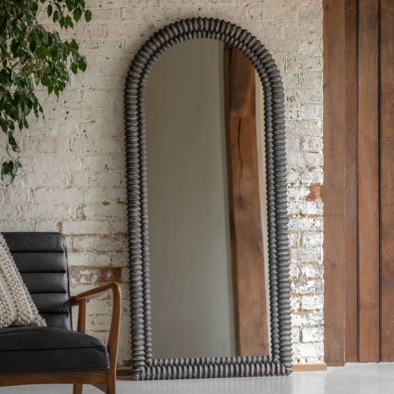 Noor Full Length Mirror - Black