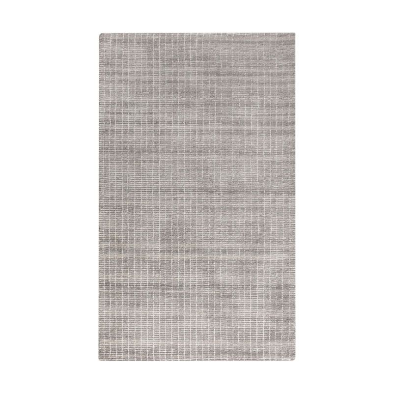 hand-tufted wool rug with natural charm