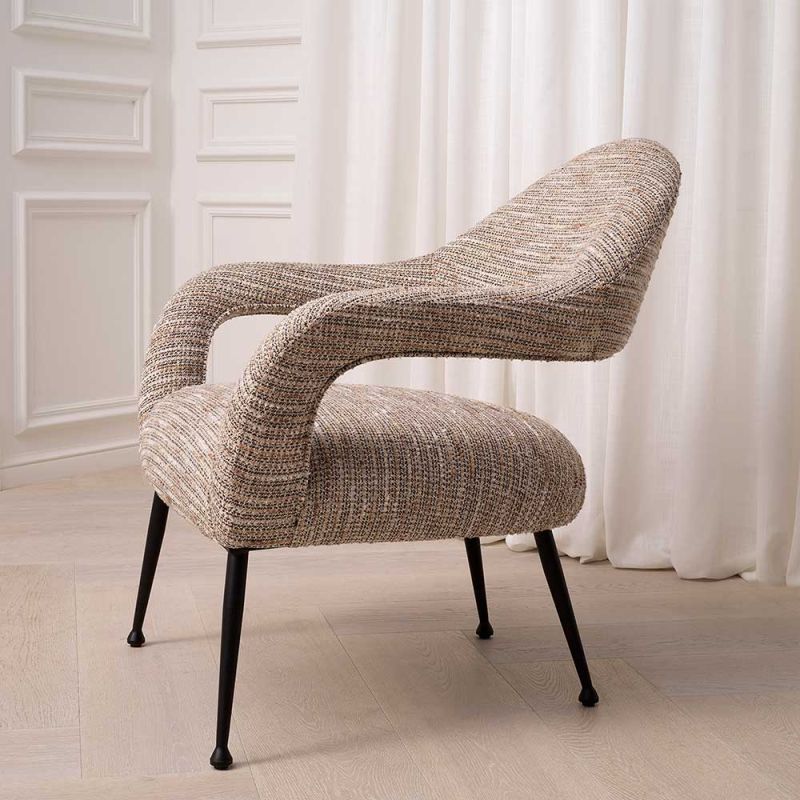 A contemporary chair that's as comfortable as it stylish.