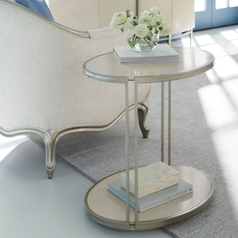 gorgeous simple side table