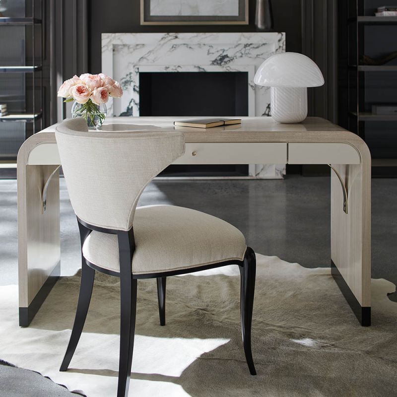stunning curvaceous desk