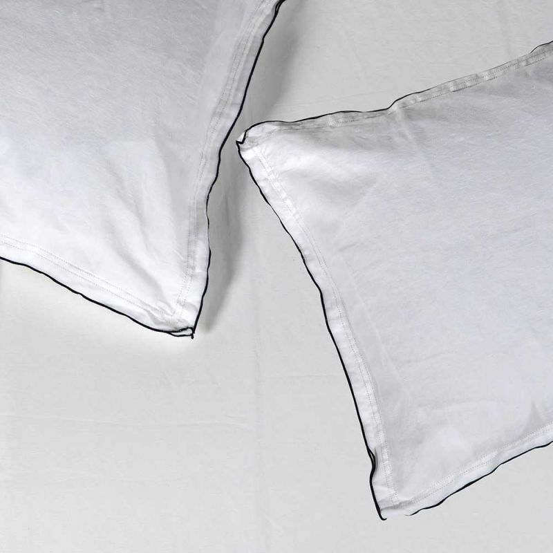 Luxury Jet Trim Duvet Set King Size Bedding Sweetpea & Willow