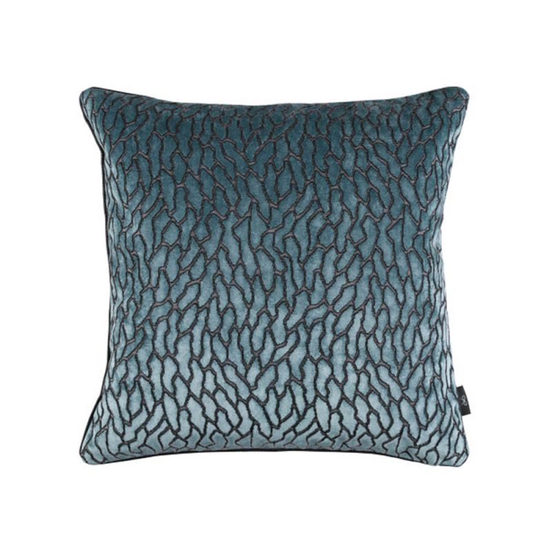 Luxurious velvet textured cushion in multiple finishes