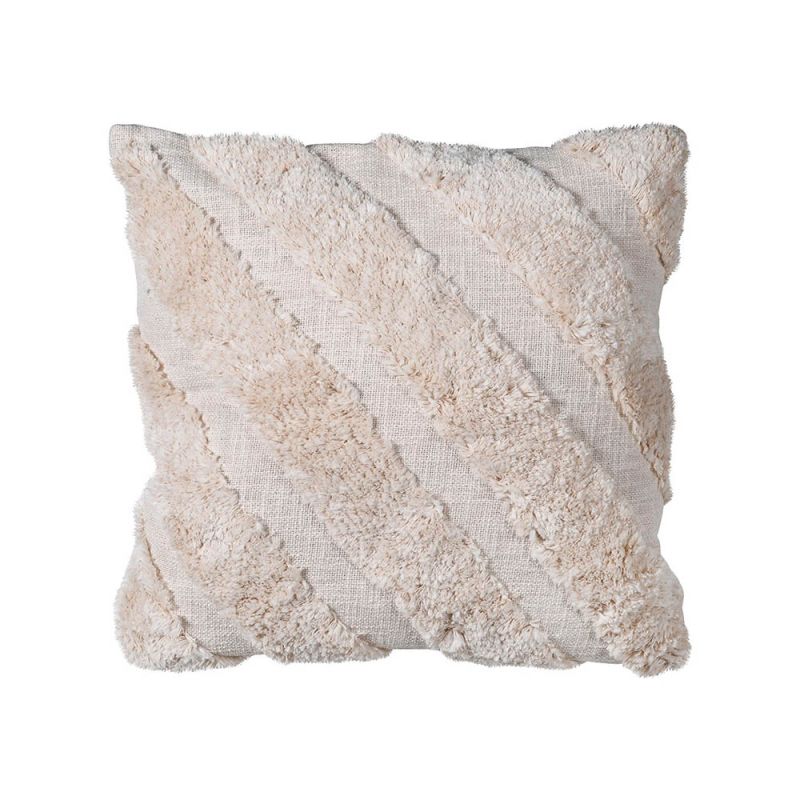 hand-tufted cotton cushion