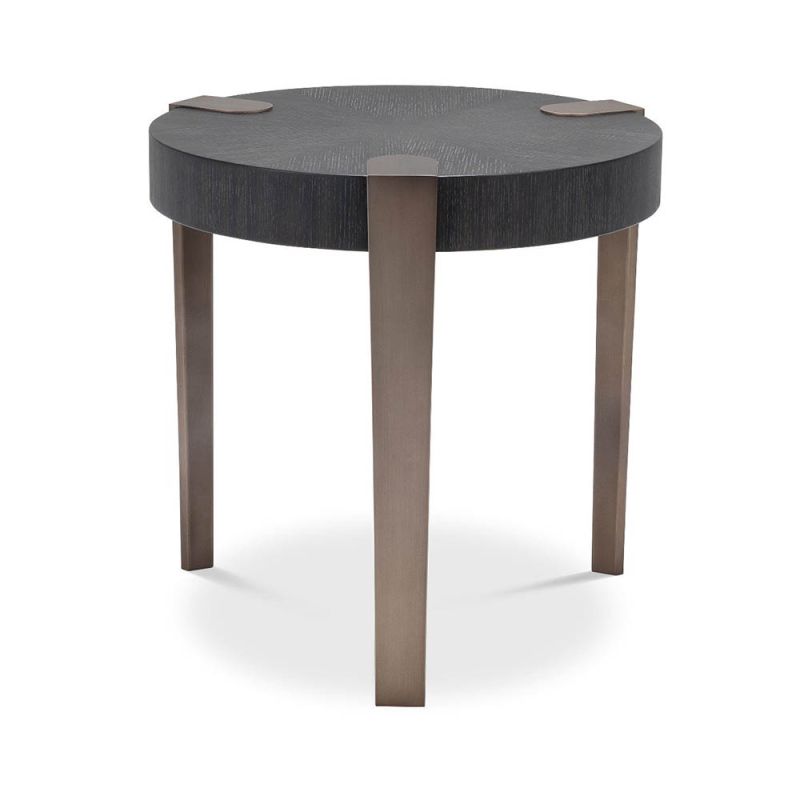 Oxnard Side Table - Charcoal Grey