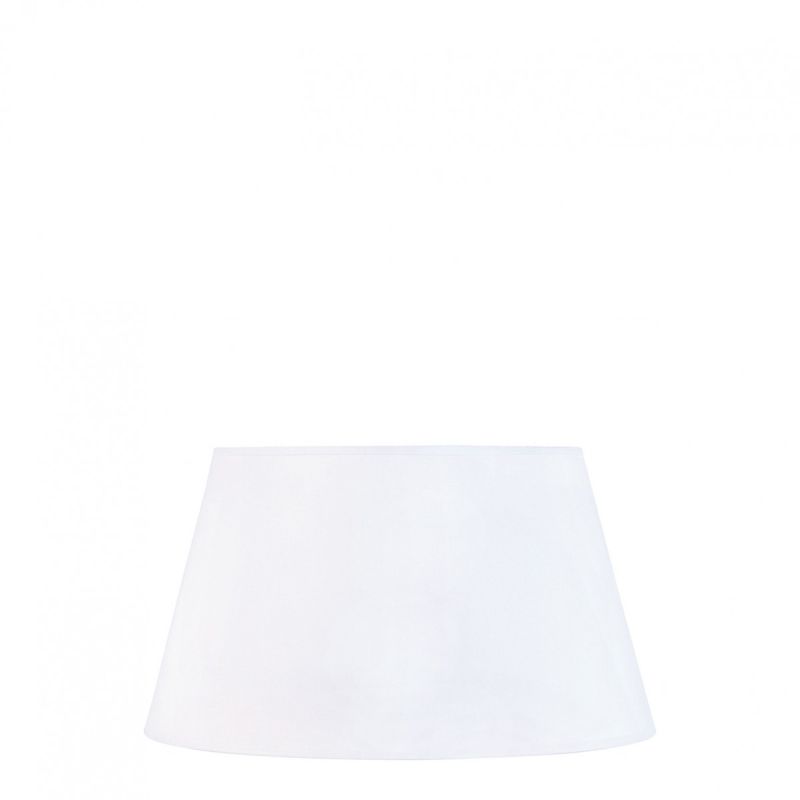 White Linen Look Lampshade