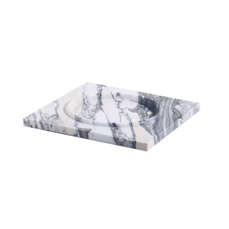 Campo White Marble Tray