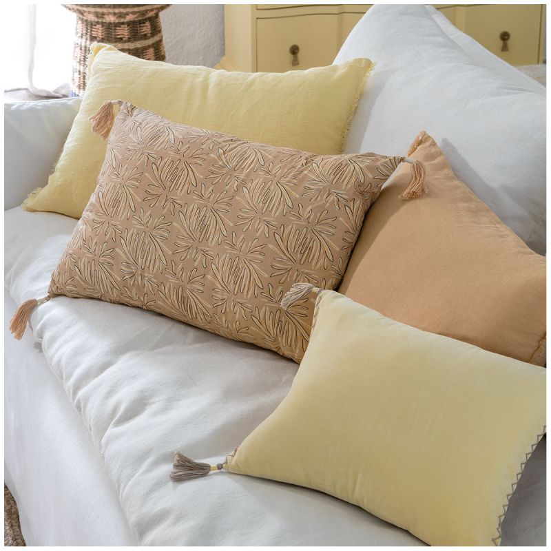 Matteo Cushion - Yellow - Rectangular