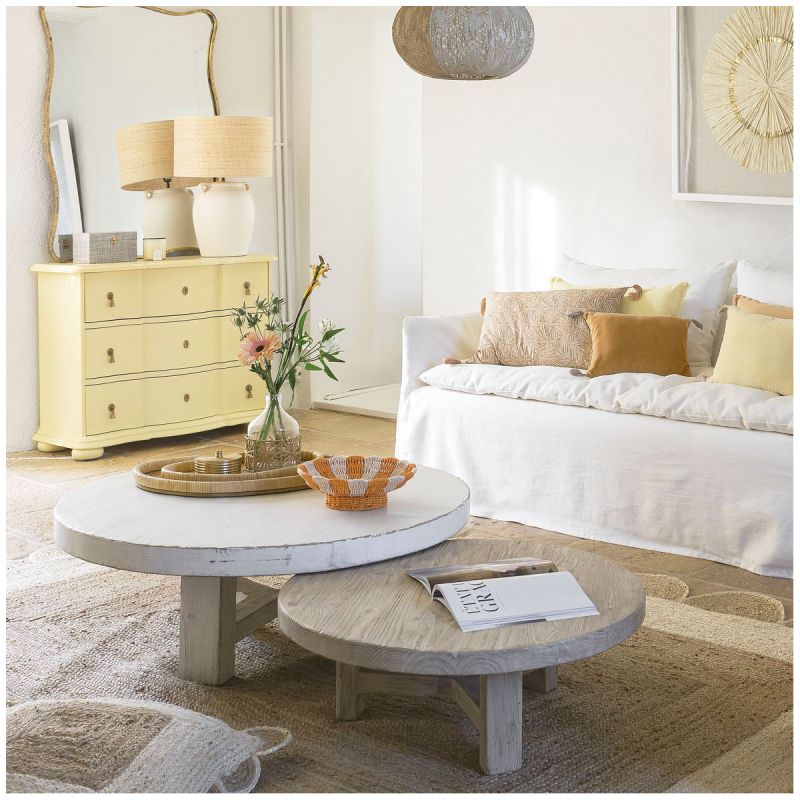Bao Coffee Table - White - L