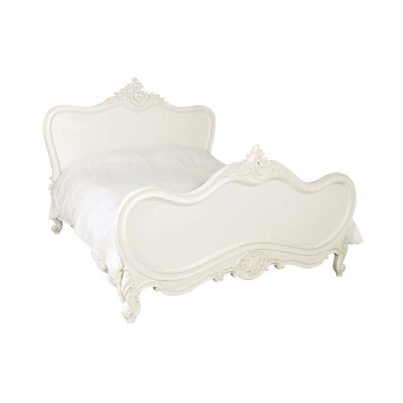 Classical White Bella Bed - Kingsize