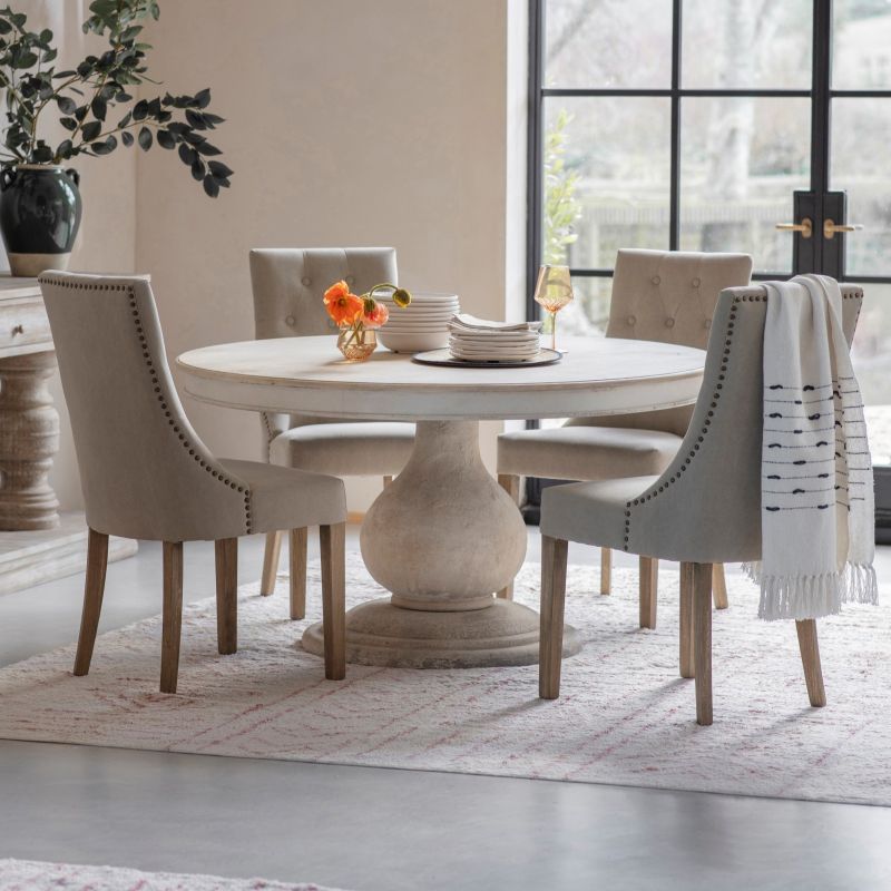 Lois Round Dining Table