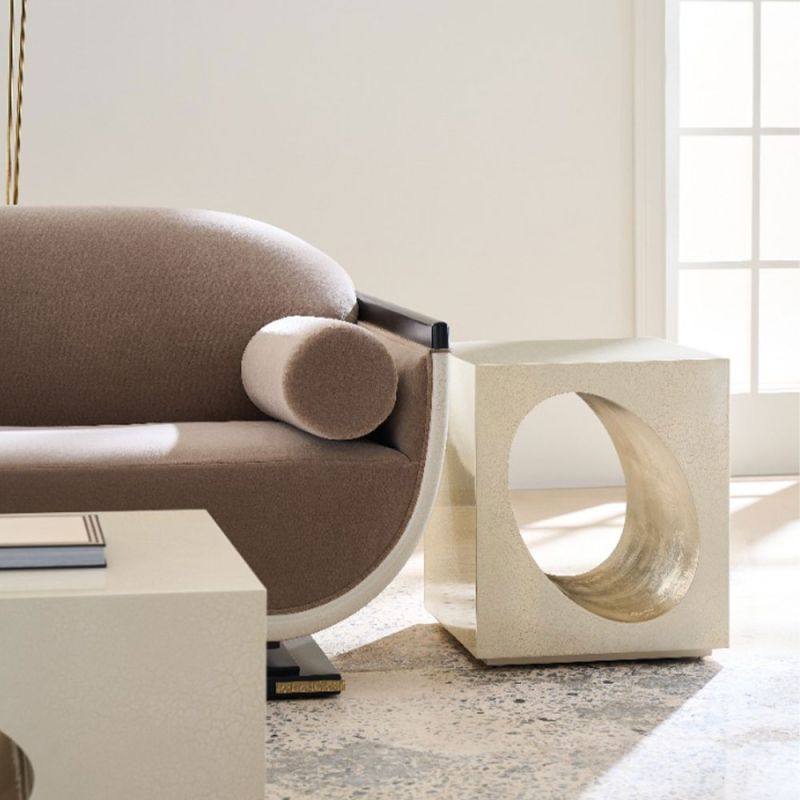 Discover the Chasm End Table by Caracole, a stunning blend of style and functionality, perfect for elevating your living space.