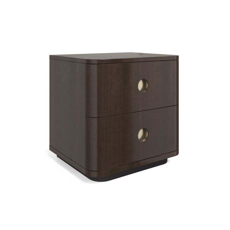 Discover the Bachelor Bedside Table - Small, a sleek and stylish addition to your bedroom. Perfect for maximizing space while offering functional storage.