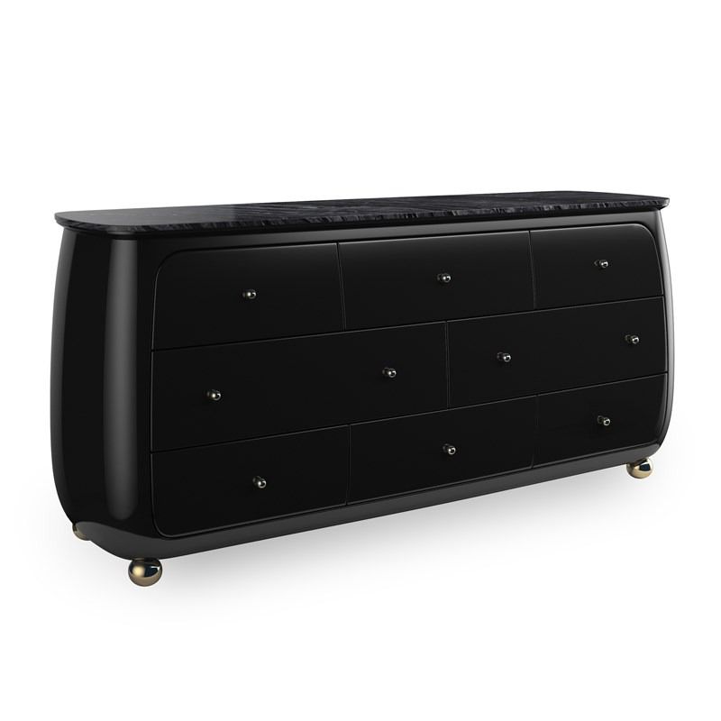 Discover the elegant Cabochon Dresser by Caracole, featuring a stunning design and versatile storage. Perfect for any modern bedroom!
