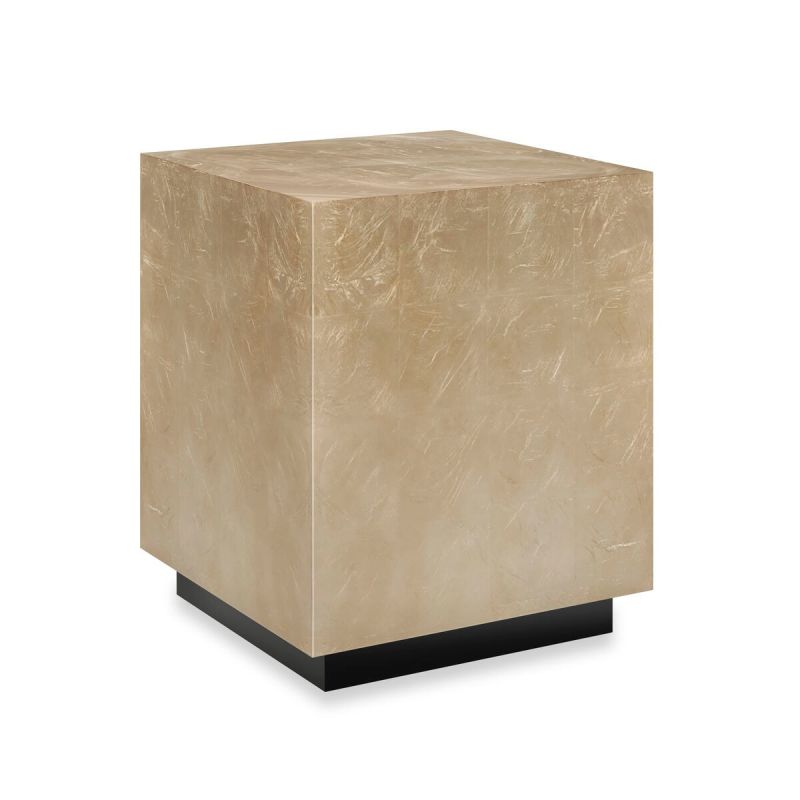 Elevate your space with the Cocktail Couture Square End Table by Caracole, featuring a chic design and luxurious finish that adds elegance to any room.