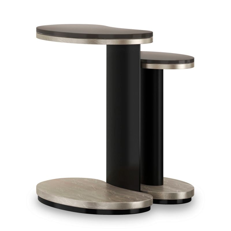 Discover elegance with Fritza Bunching End Tables by Caracole. Perfect for any space, these stylish tables blend functionality with modern design.