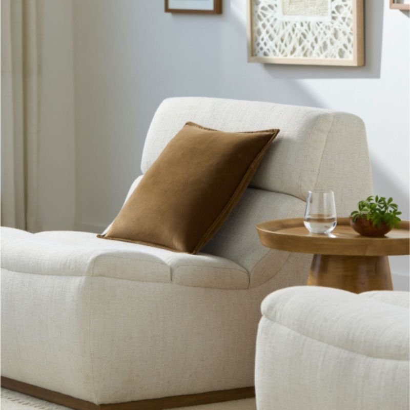 Add a touch of luxury to your space with our Cotton Velvet Cushion in elegant bronze. Soft, stylish, and perfect for any decor!
