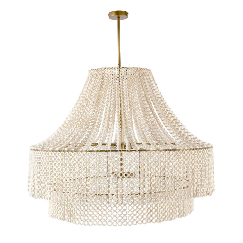 Decadent with empire silhouette covered in beads