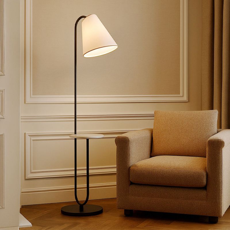 Illuminate your space with the stylish Edgar Floor Light, featuring a sleek design and adjustable brightness for the perfect ambiance in any room.
