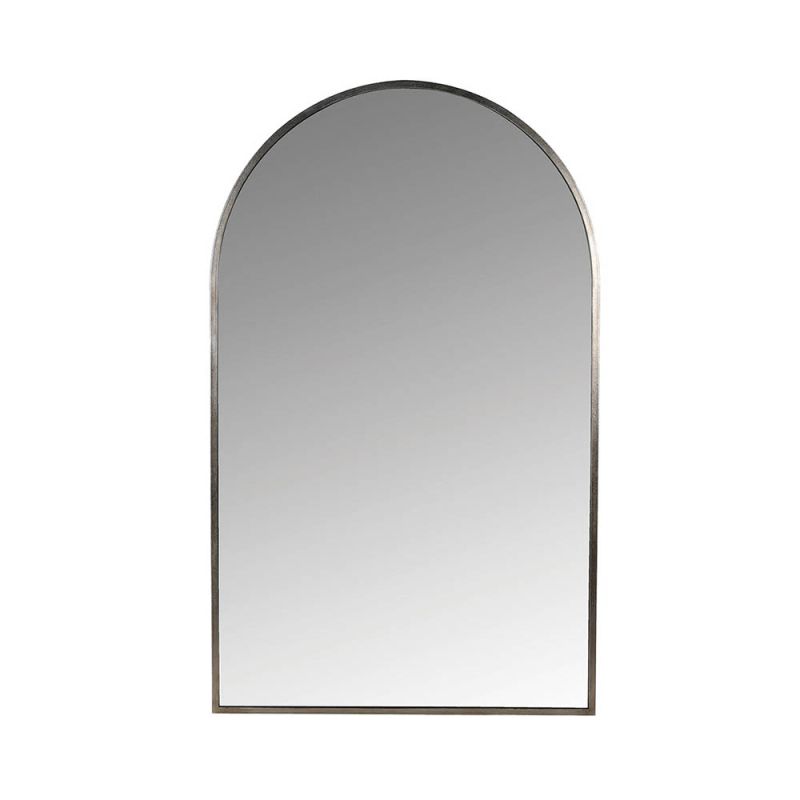 A stylish wall mirror with an elegant frame