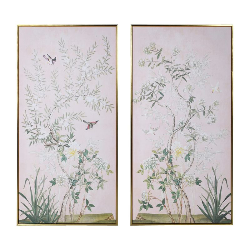 Set of 2 floral prints