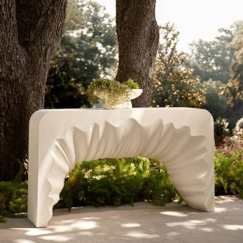 Elevate your outdoor space with the stylish Farely Outdoor Console. Perfect for entertaining, it combines functionality with modern design.