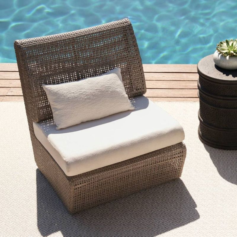 Stylish and durable, the Dupont Outdoor Chair offers comfortable seating for any outdoor space. Perfect for relaxation and entertaining in style!