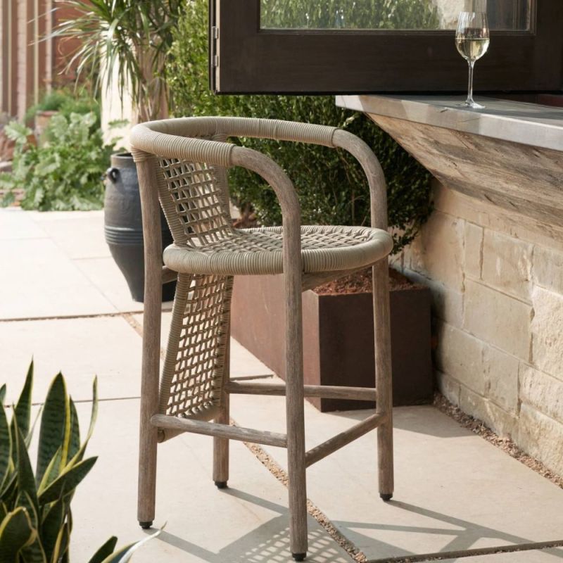 Elevate your outdoor space with the stylish and durable Chapman Outdoor Counter Stool, perfect for patios and gatherings. Comfort meets contemporary design!