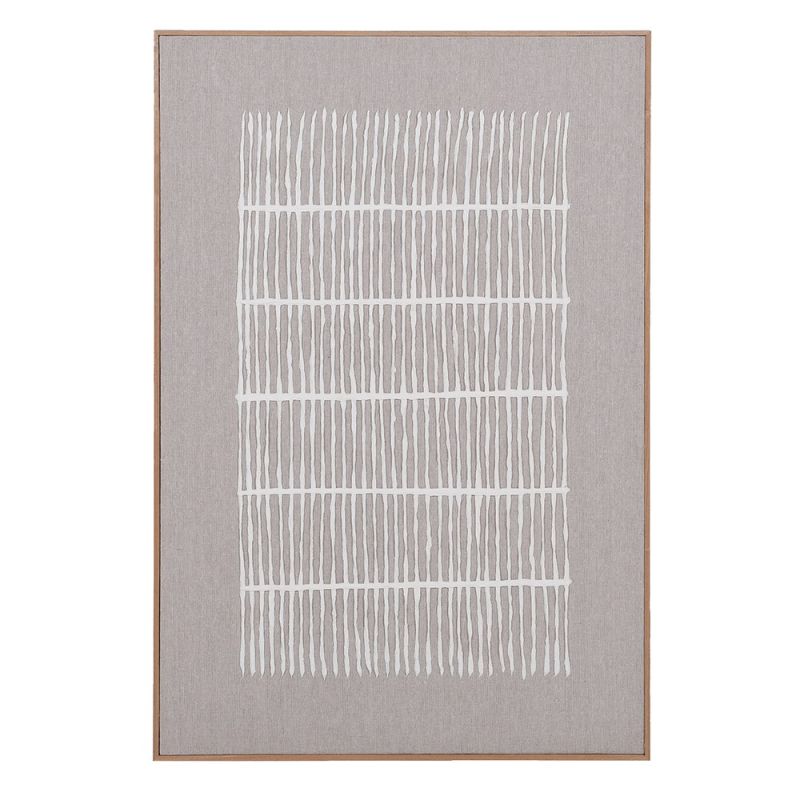 Wall art with organic minimalist design