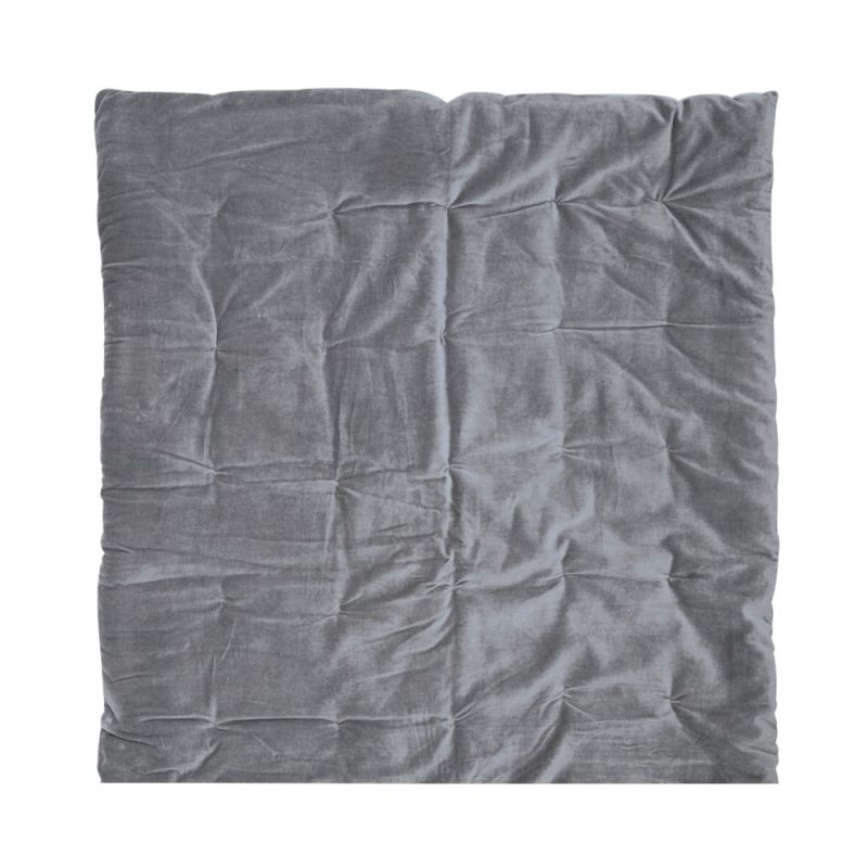 Blanc d'Ivoire Garance Throw - Mouse Grey 