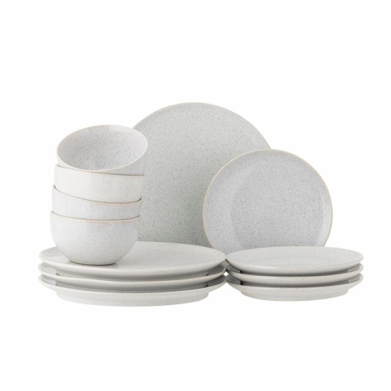 Elevate your dining experience with the Addison 12 Piece Dinner Set in elegant white. Perfect for any occasion, blending style and functionality.