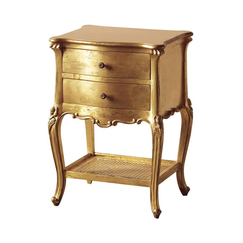 Gold Gilt Emmanuel Bedside Table