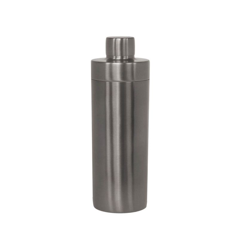 Sophisticated cocktail shaker in nickel finish 