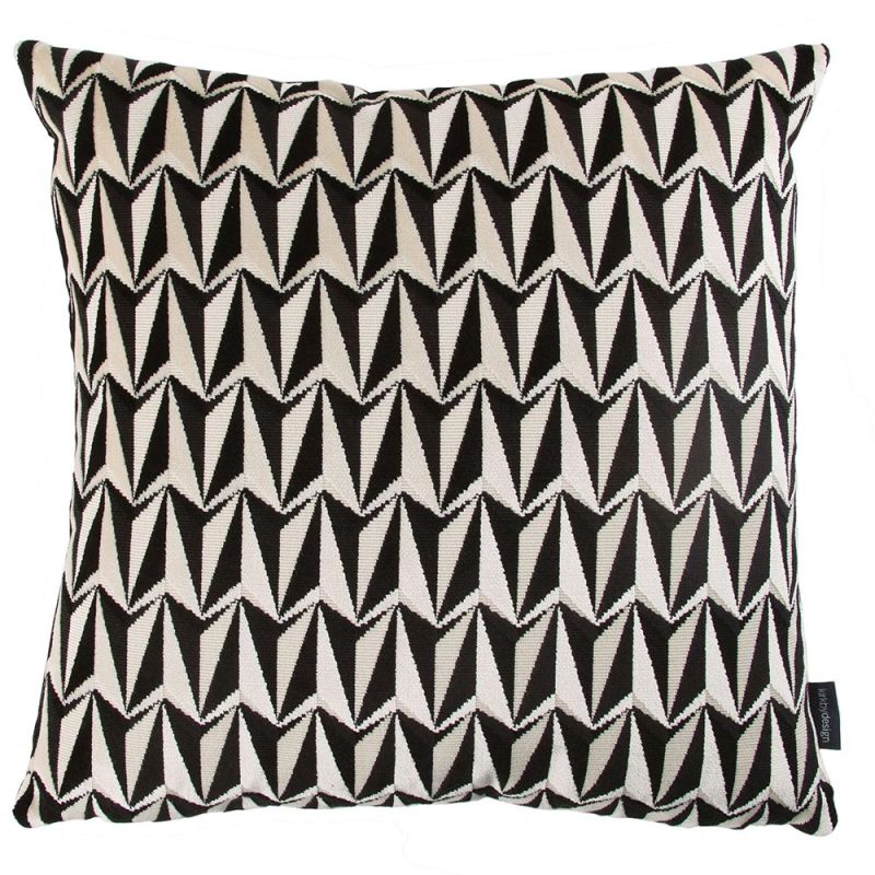 Kirkby Design x Eley Kishimoto 'Origami Rocketinos' Cushion - Monochrome 
