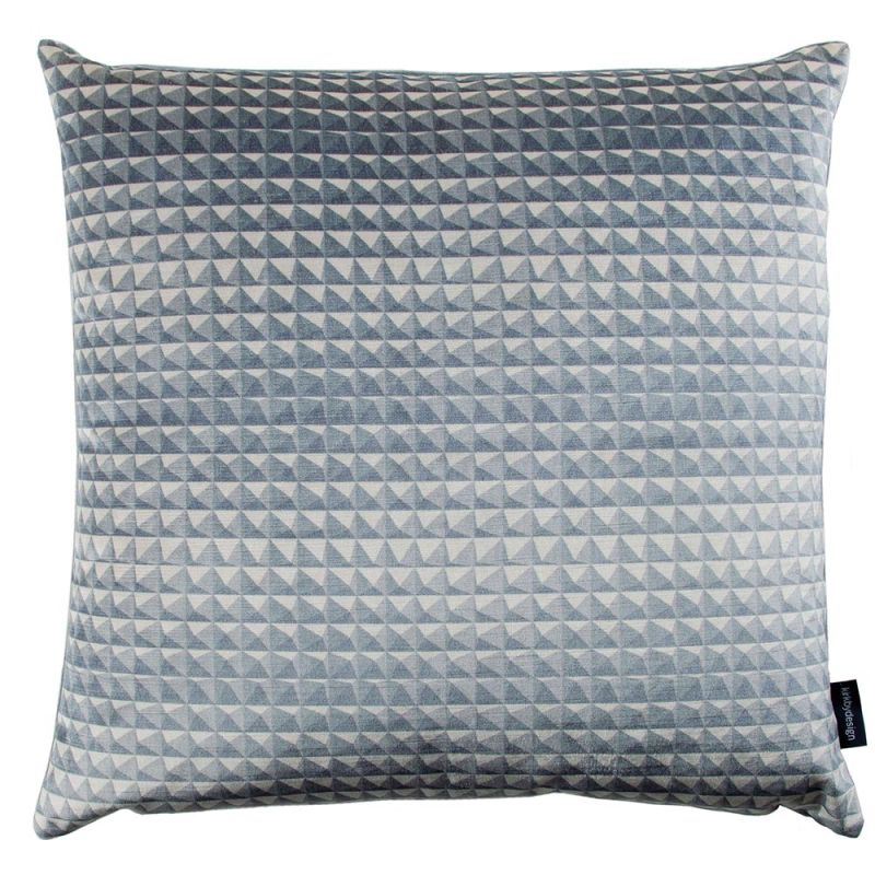 Kirkby Design x Eley Kishimoto 'Domino Pyramid' Cushion - Concrete