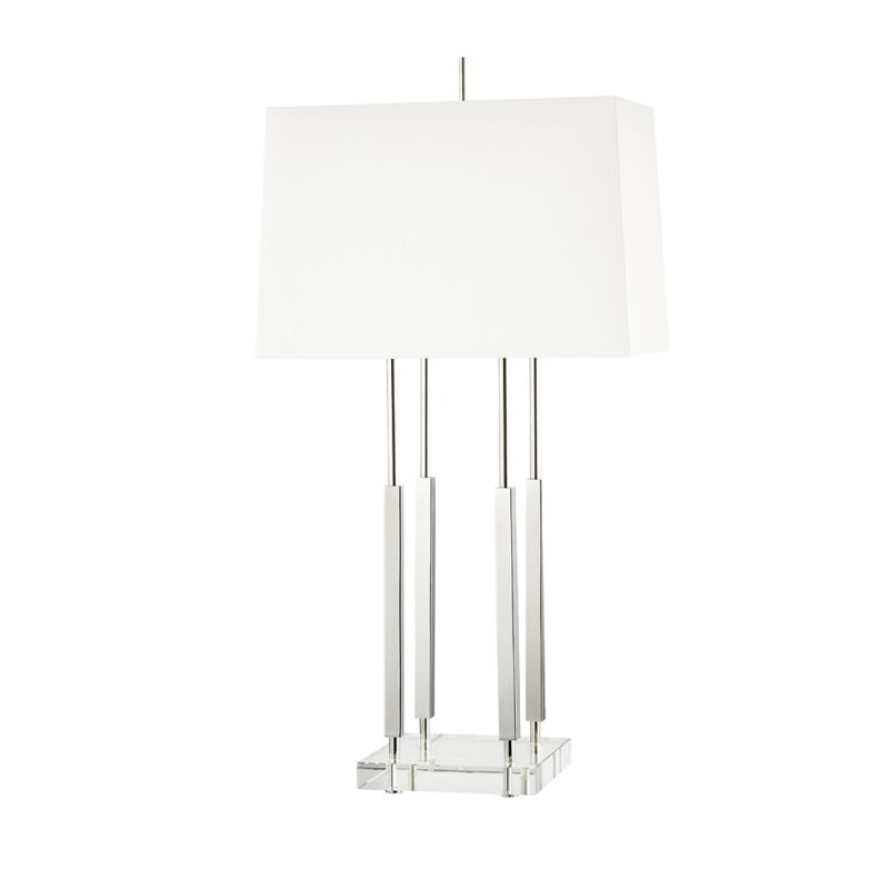 Rhinebeck Table Lamp – Polished Nickel